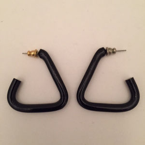 Geometric Acrylic Vintage Costume Earrings